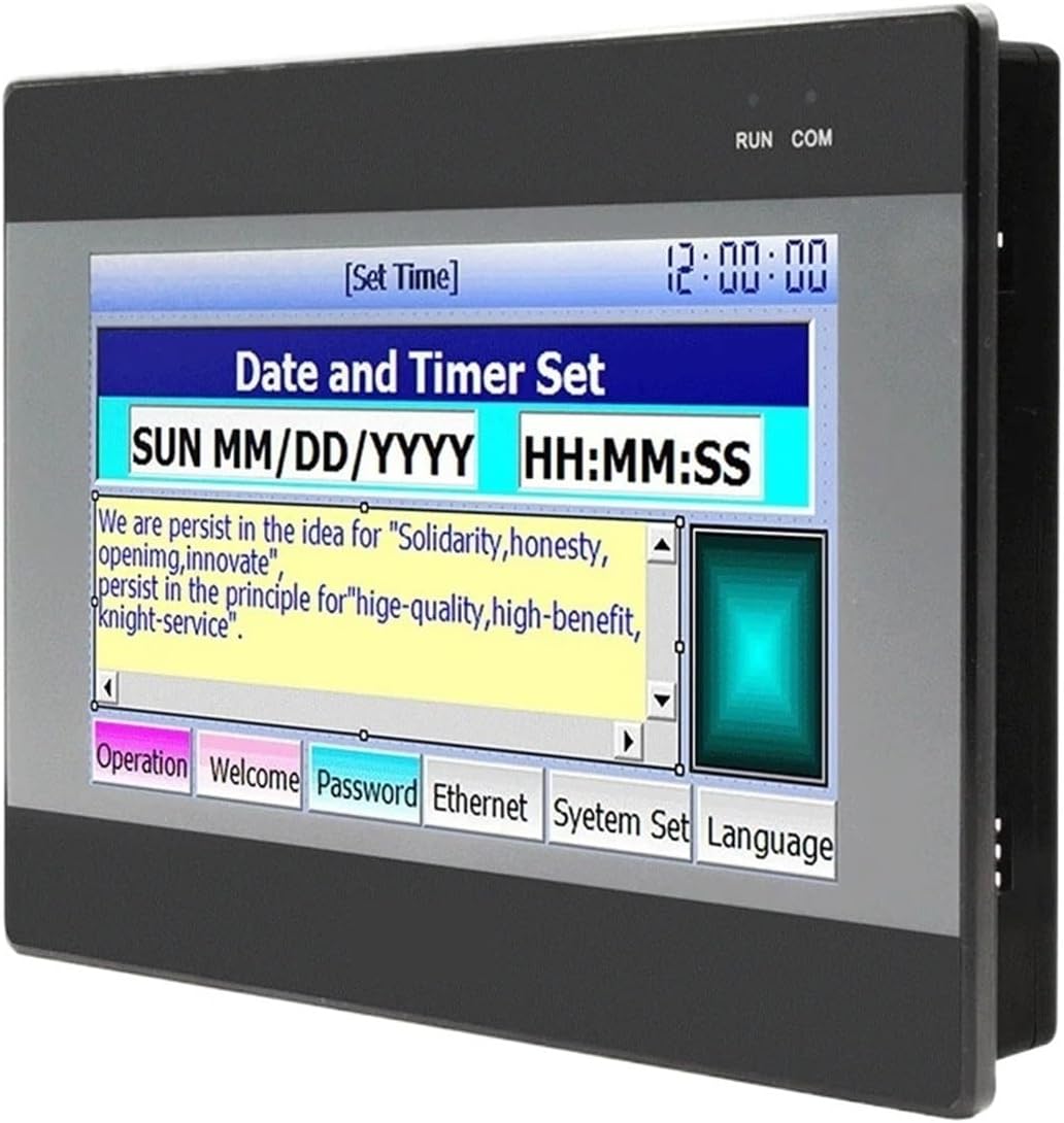 ZDDW9VOG 10 inch TK6100FH Optional 1024 * 600 Resolution Color HMI Touch Screen Industrial Monitor CNC Controller kit(MT6100I-WIFI)