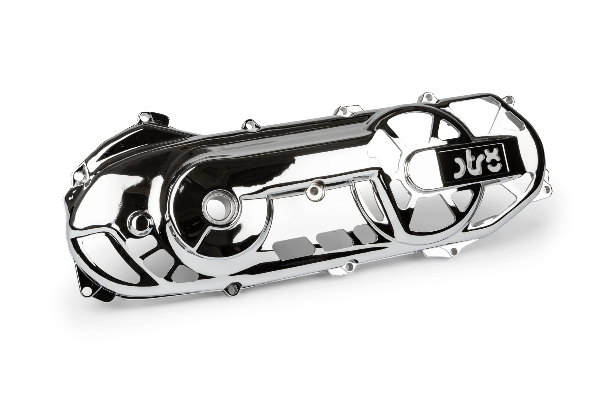 Coperchio per alloggiamento motore STR8 Extreme Cut Minarelli lungo, cromato