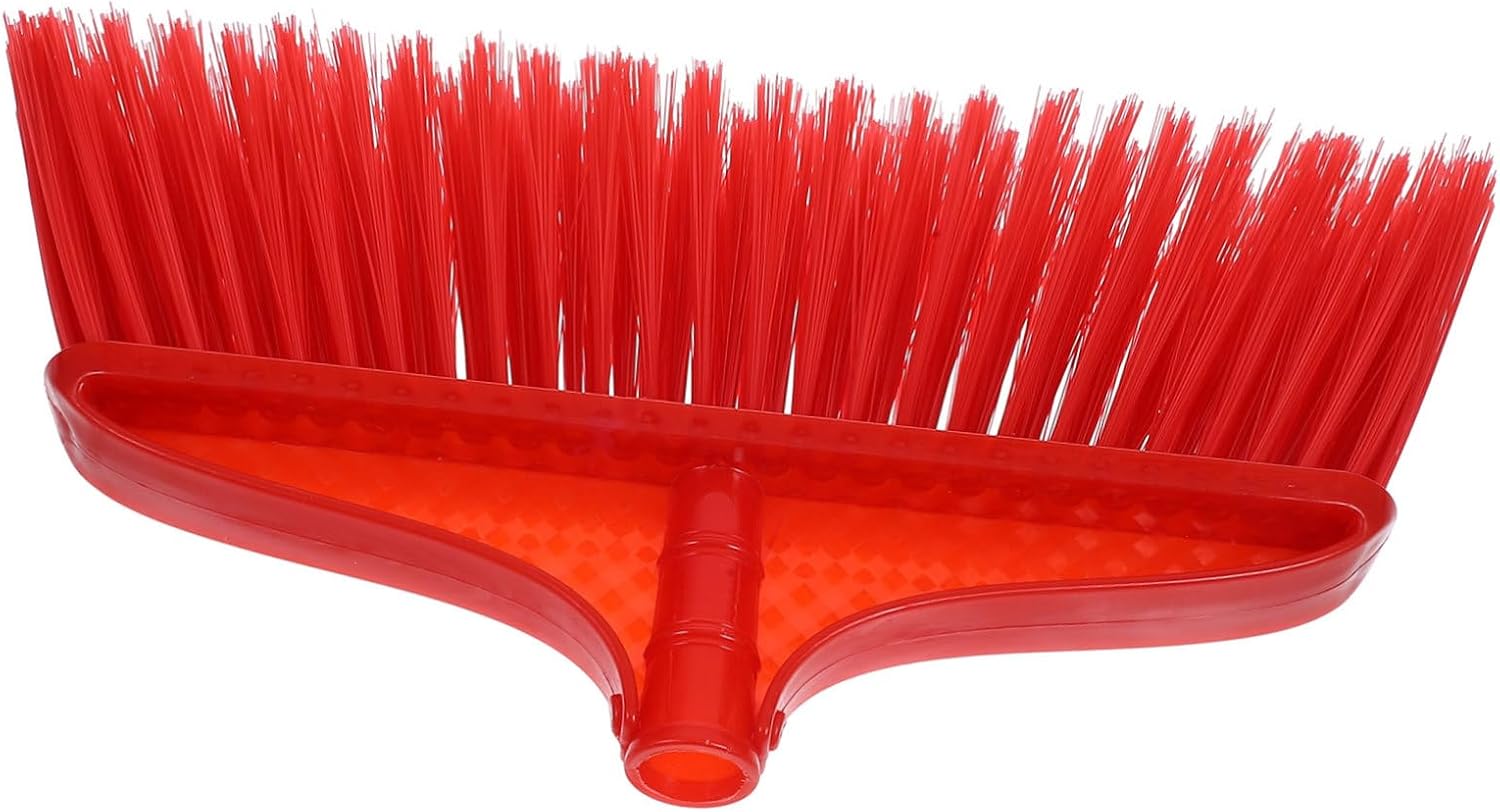 Plastic Broom Head Replacement with Thick Bristles for Kitchen Cleaning