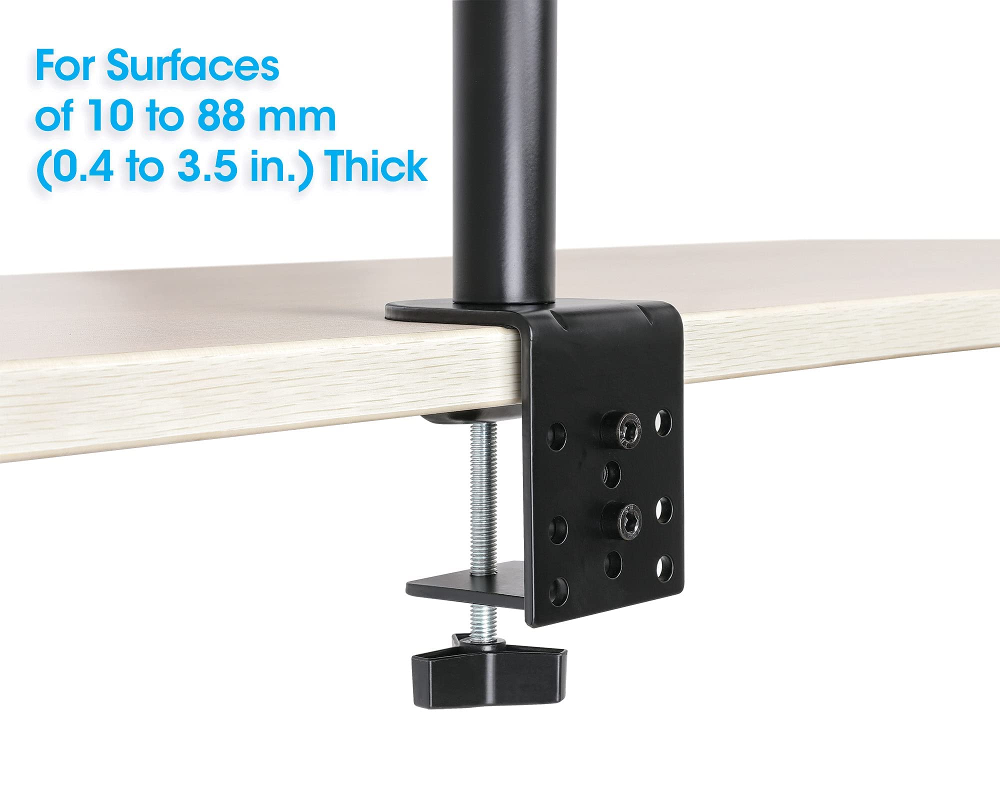 MANHATTAN 462136 Supporto da Scrivania Braccio per Monitor 13-32" e Mensola per Laptop