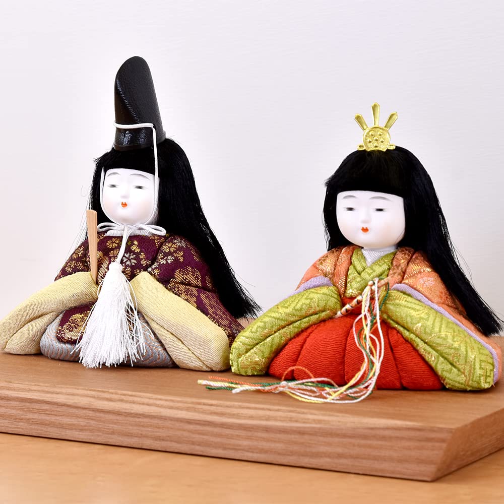 木目込み雛人形　五段飾り　豆雛　15人揃い 木目込み雛人形 五段飾り 豆雛 15人揃い 雛人形 ひな人形 豆雛♪ 小さい豆