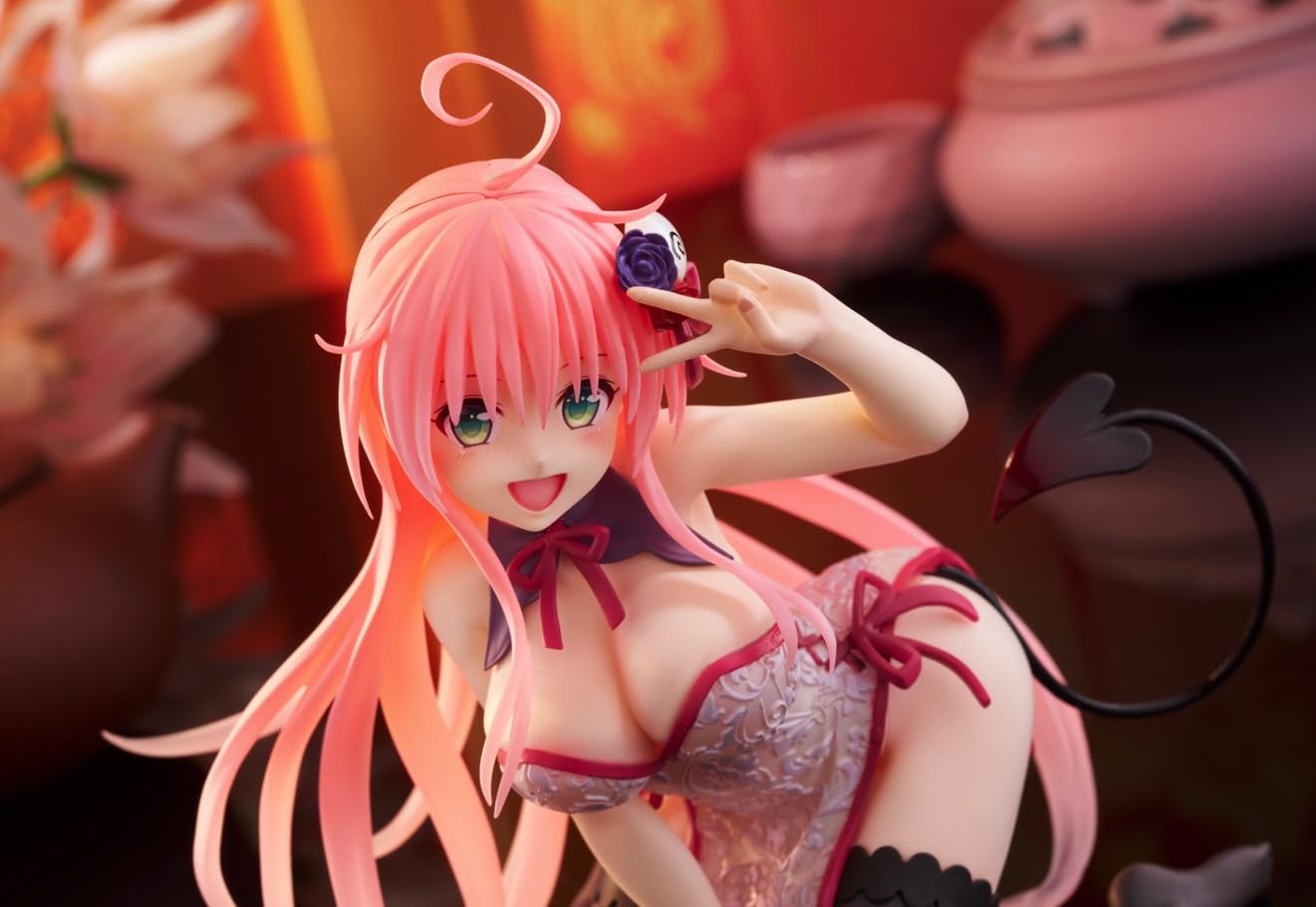 to loveる　ララフィギュア Amazon.co.jp: ララ フィギュア Desktop Cute ～ チャイナドレスver