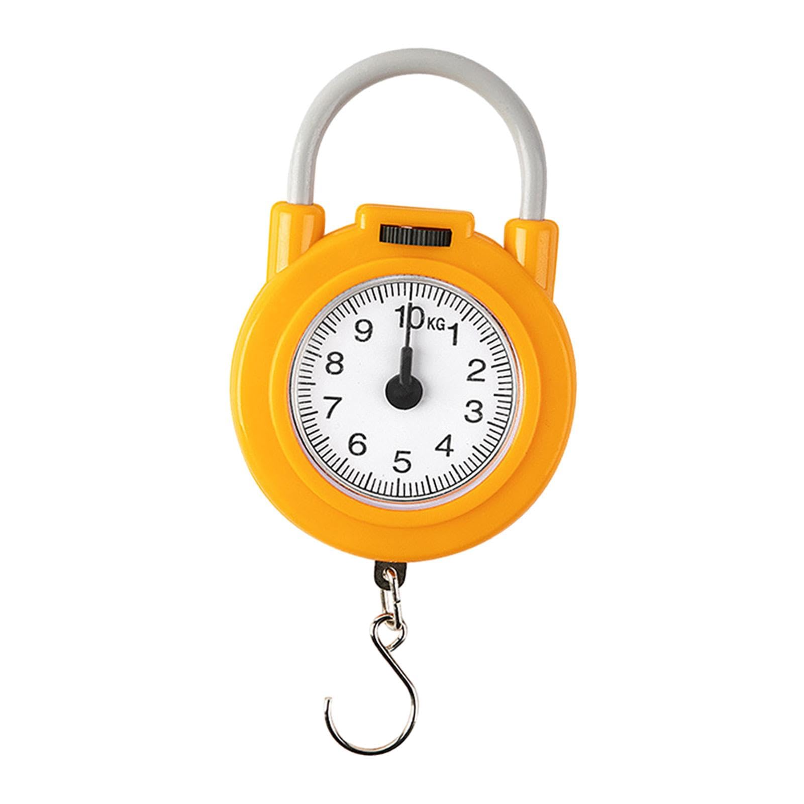 LOOM TREE® Hanging Scale 10kg Weighing Scales Food Scale Parcels Weighing Fishing Scale Yellow | Fishing | Fishing Equipment | Scales-image-2