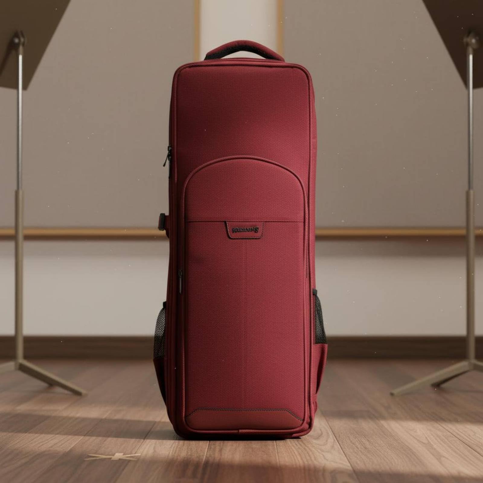 Blasinstrumente Tragetasche Elektronisches Blasinstrument Tasche Rucksack Hülle Etui mit Doppelkapazität Und Gepolstertem Aufbau für Reise Bühne Zuhause, Array, Schwarz