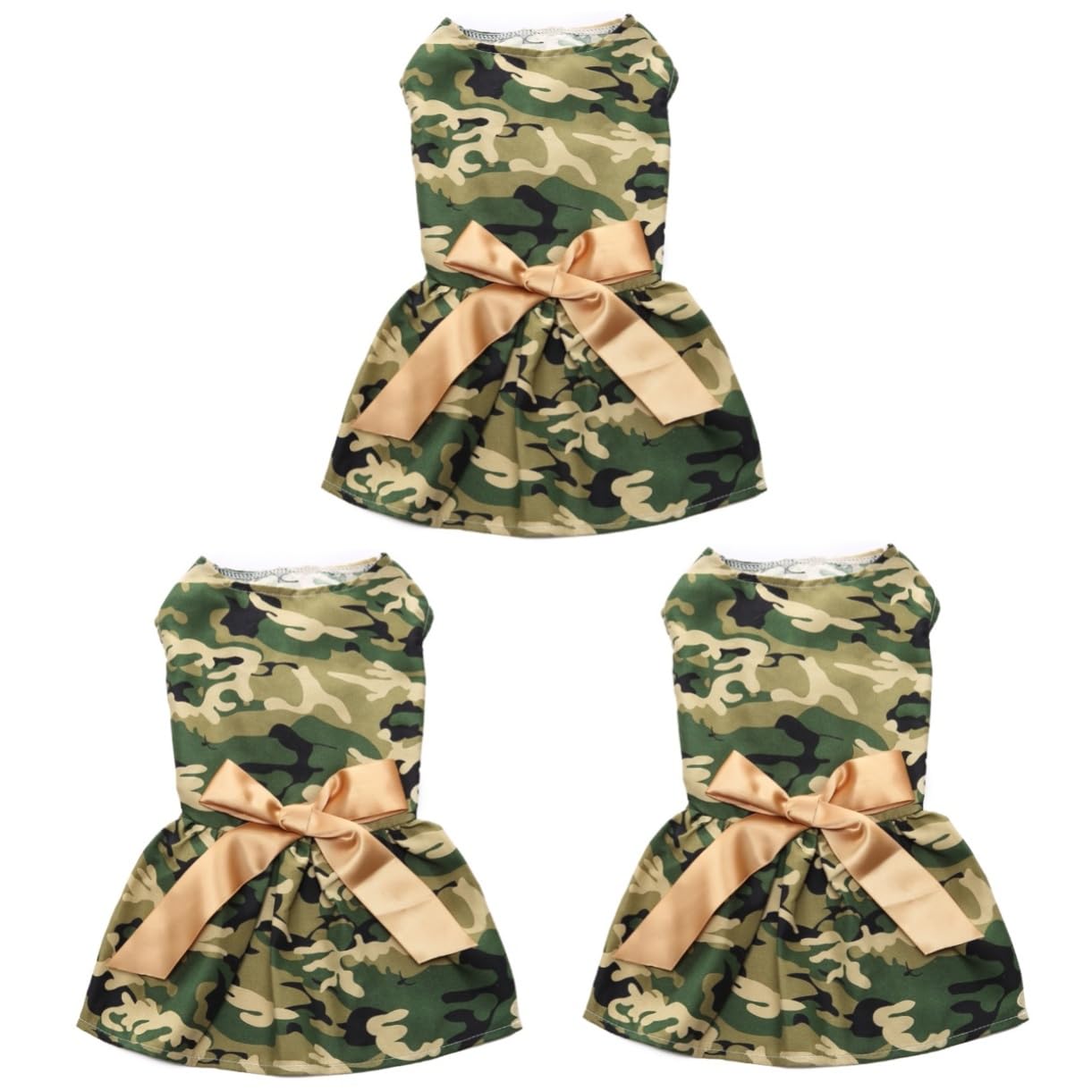 Modèle camouflage avec nœud élégant pour ce costume pour animaux de compagnie BESPORTBLE