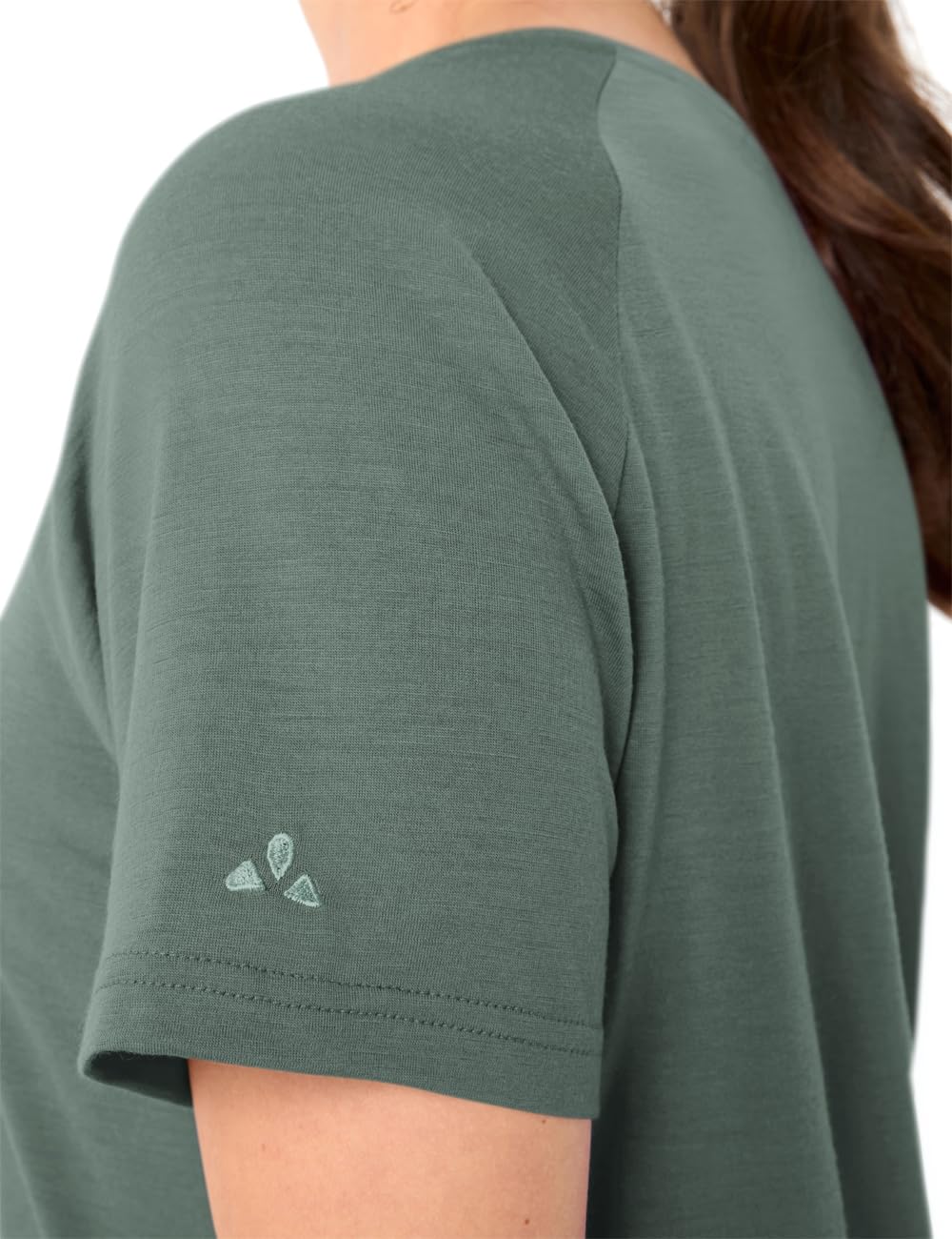 VAUDE Hochwertiges T-Shirt mit Wolle zum Wandern, mit Merino Wolle, feuchtigkeitsregulierend, geruchshemmend und robust