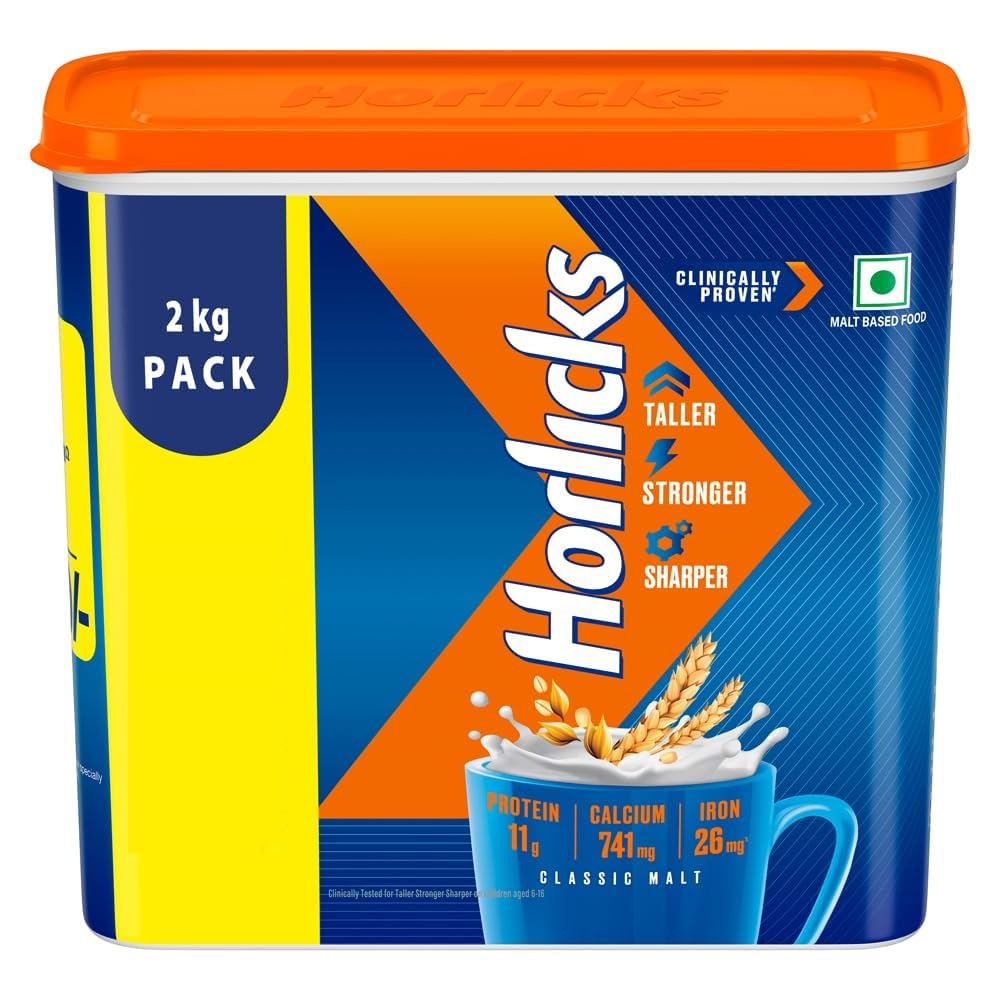 Horlicks Classic Malt Health & Nutrition Drink - 2 kg Refill-image-38