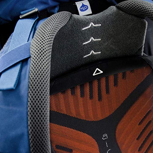 Discontinued Osprey Kestrel 58 Men's Backpacking Backpack, Black, Medium/Large #TOP6