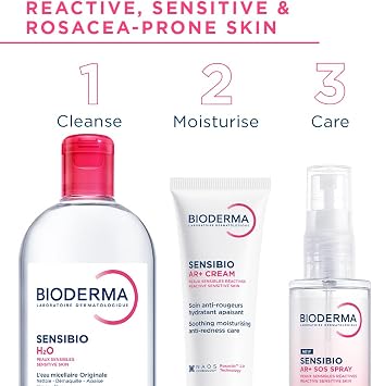 Bioderma Sensibio Ar+ Sauce Spray Soothing Refreshing Spray 70 Ml For Sensitive Skin Prone to Redness