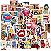 Produktbild MYOMY Sticker Pack Graffiti Skateboard Computer Koffer Auto Motorrad Gitarre Aufkleber Rock Sexy Beauty Patch 50 STK