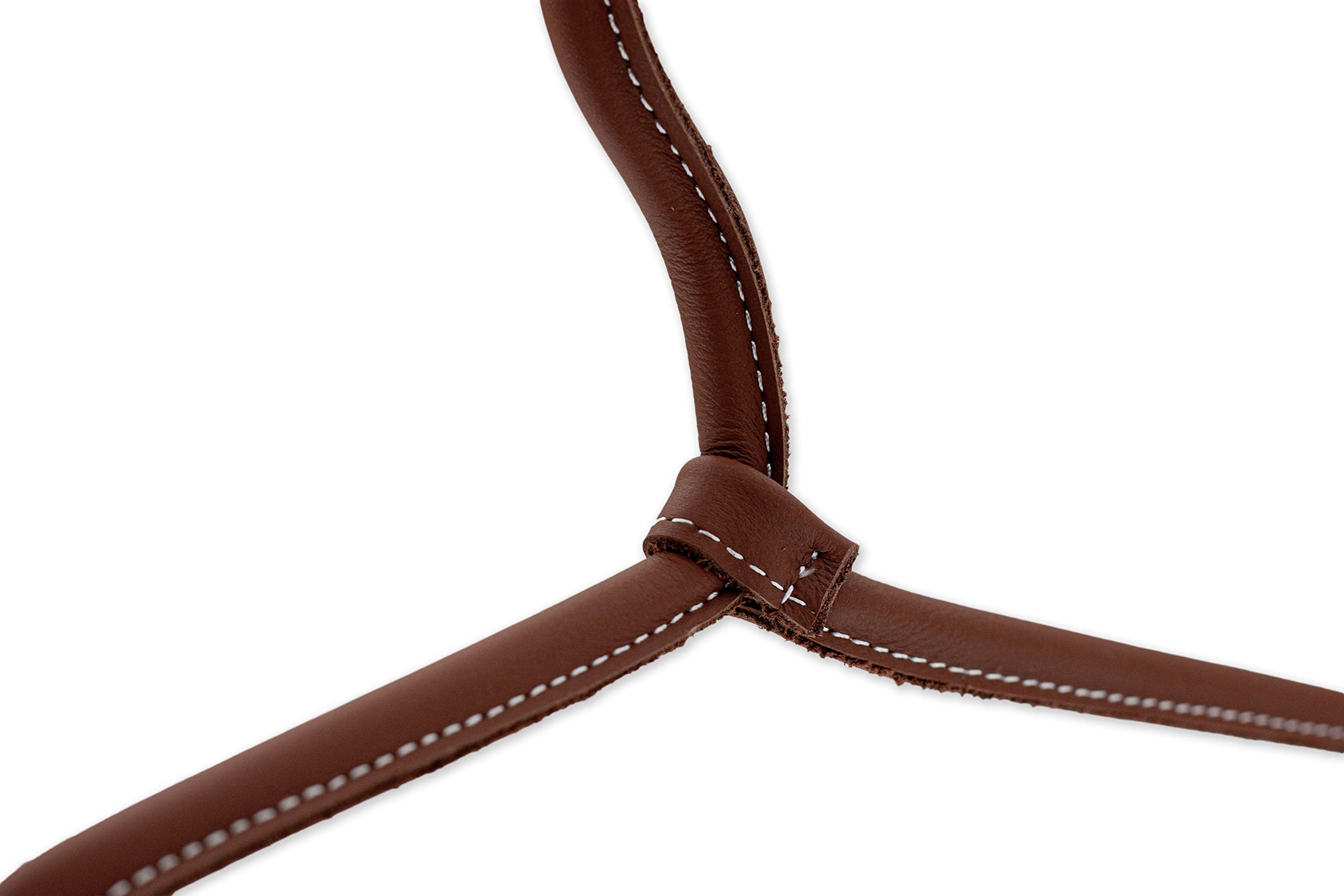 Brute Strength – Kleiderbügel aus Leder – Cognac – 6 Stück