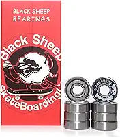 Rolamento Para Skate Importado de Precisão Black Sheep Red