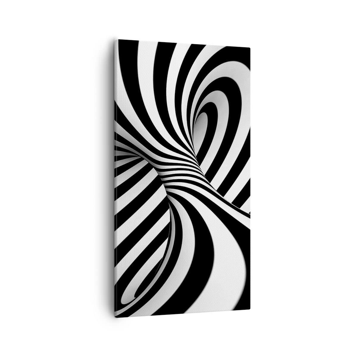 ARTTOR Moderne Impression sur Toile 55x100 cm 3D Abstrait - 2539