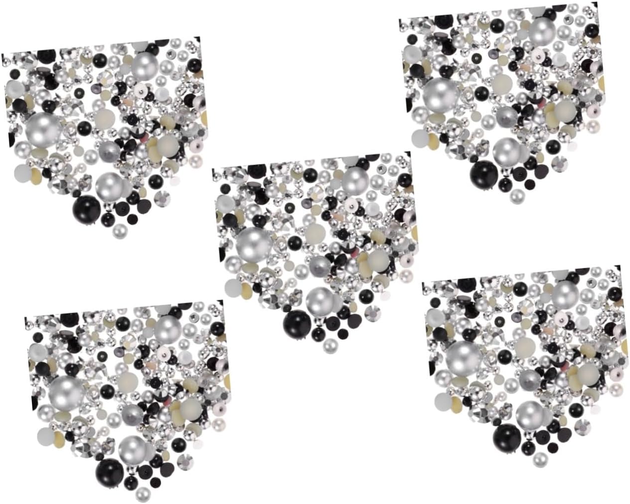 15packs Nail Charms Nail Art Decals for Manicure Supplies for Home Use