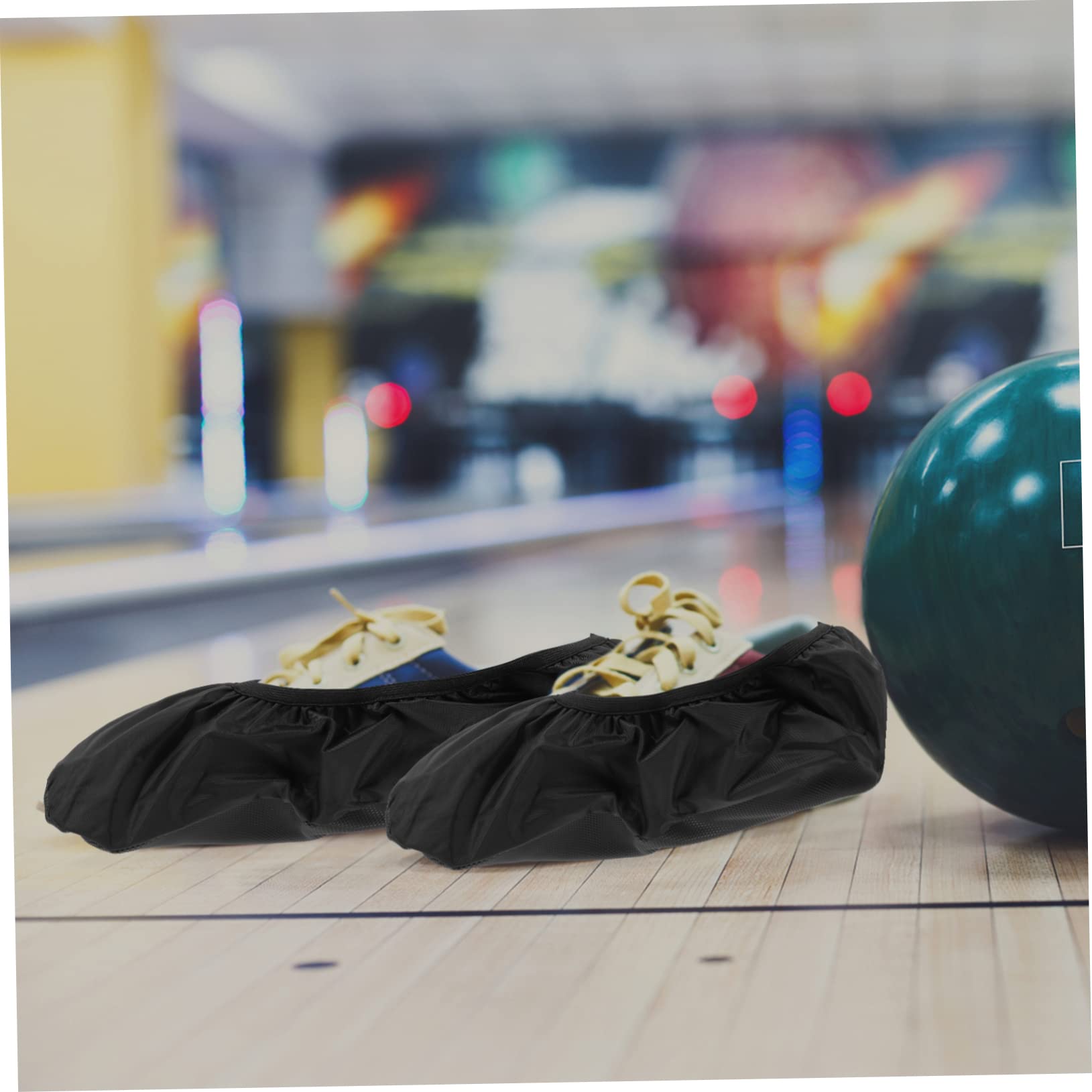 WOONEKY 2pcs Anti-Slip Bowling Shoe Covers Bowling Shoe Protectors Rainproof Dustproof Sports Covers