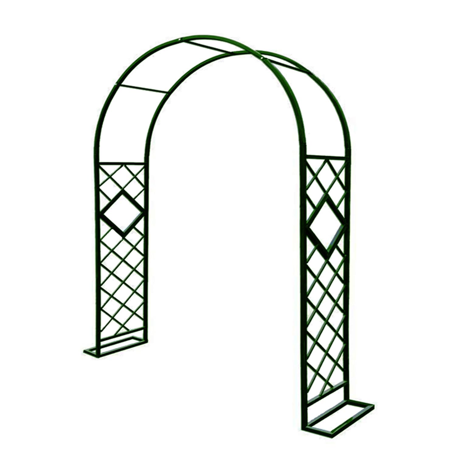Arche de jardin en métal robuste contre le vent pour stopper l'affaissement