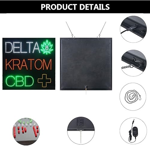 Miniatura 10 de Señal LED Smoke Shop para negocios, luz LED súper brillante para tabaco, muestra de publicidad eléctrica para vaporizador, tienda, ventana,