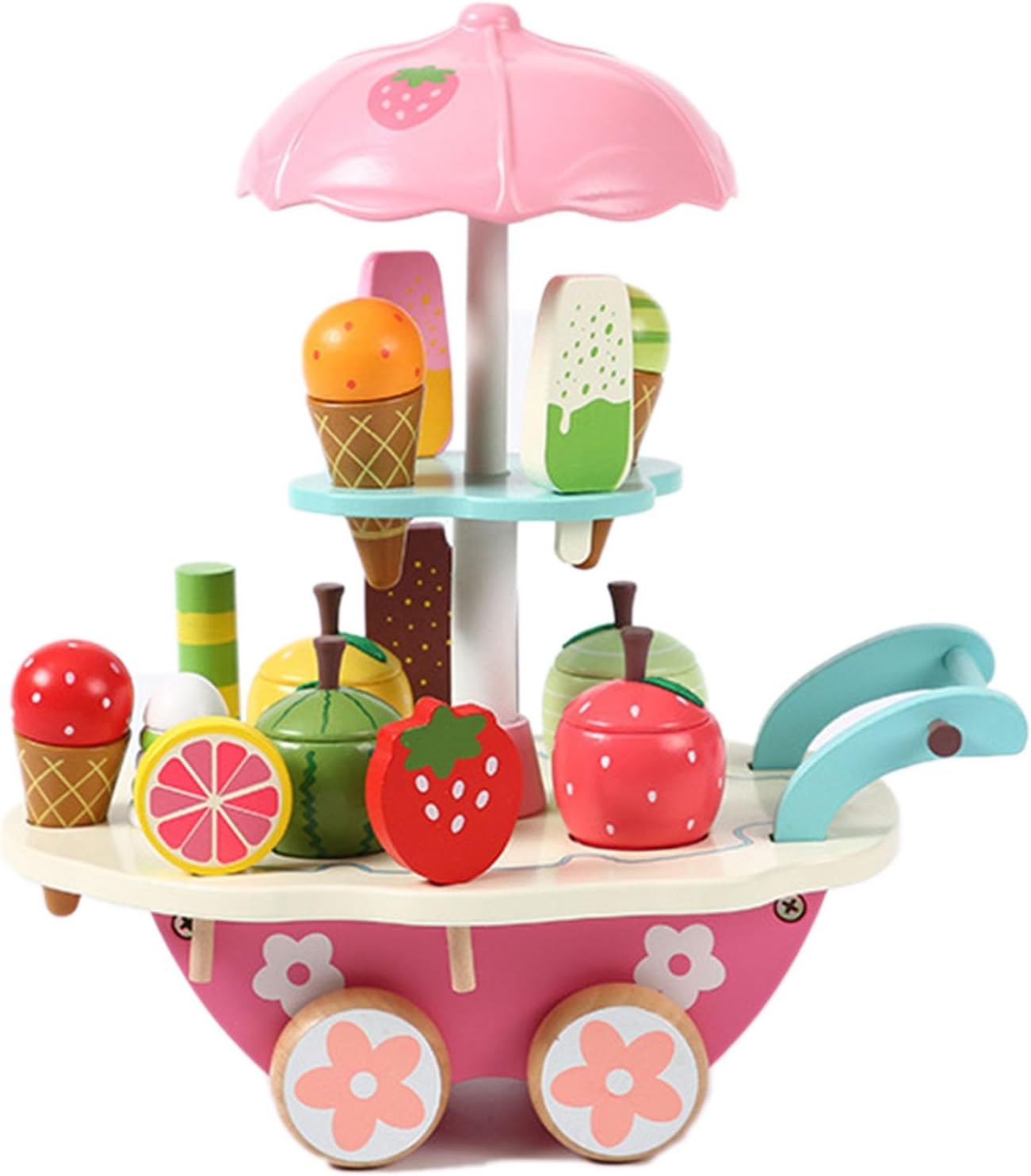 廃盤」JAL おもちゃ料理セット 7種類の食材 おままごとセット 木製