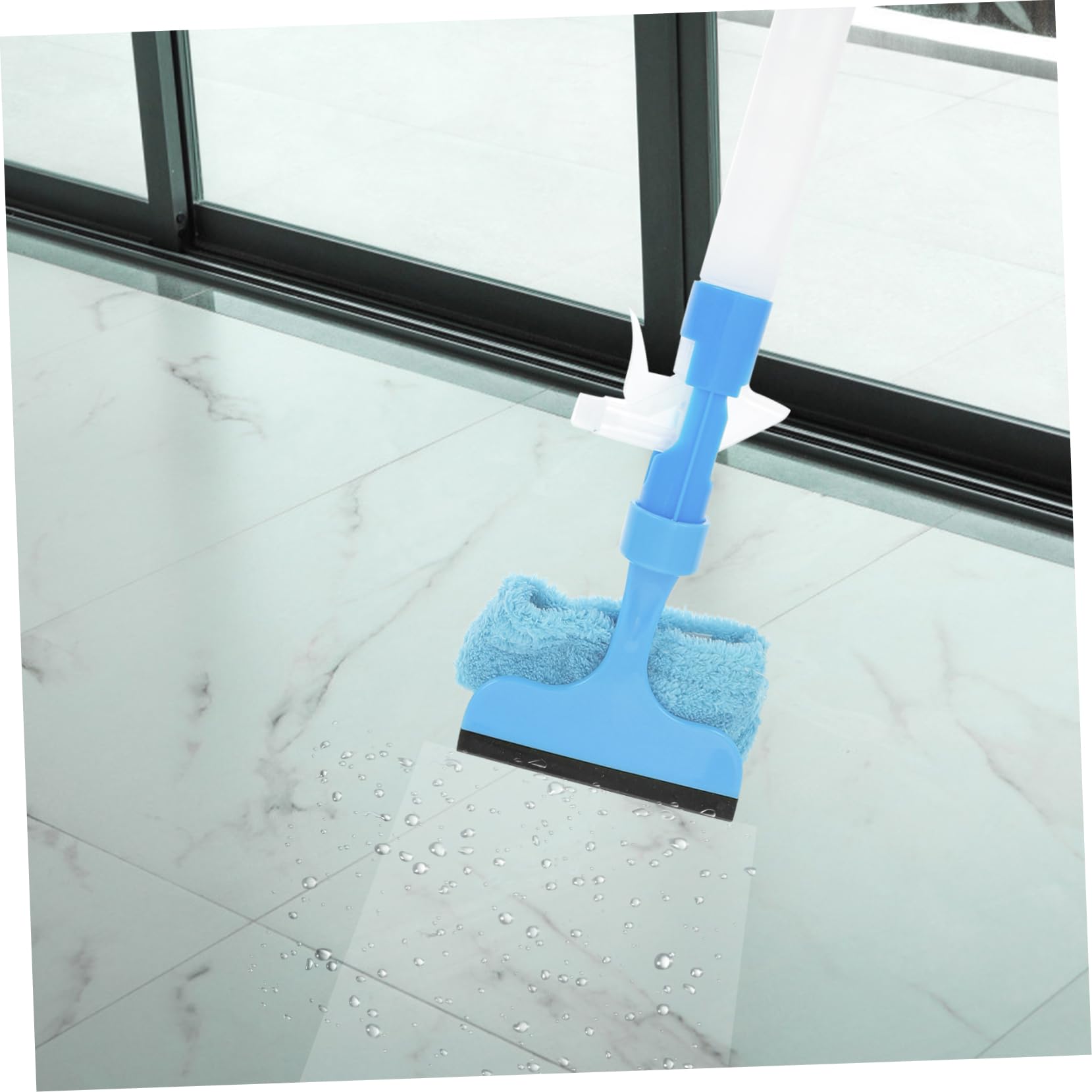 FONDOTIN 2pcs Double-Sided Water-Jet Wiper Multi-Function Glass Cleaning Tool for Tiles Mirrors More Flexible Design for Results for Home