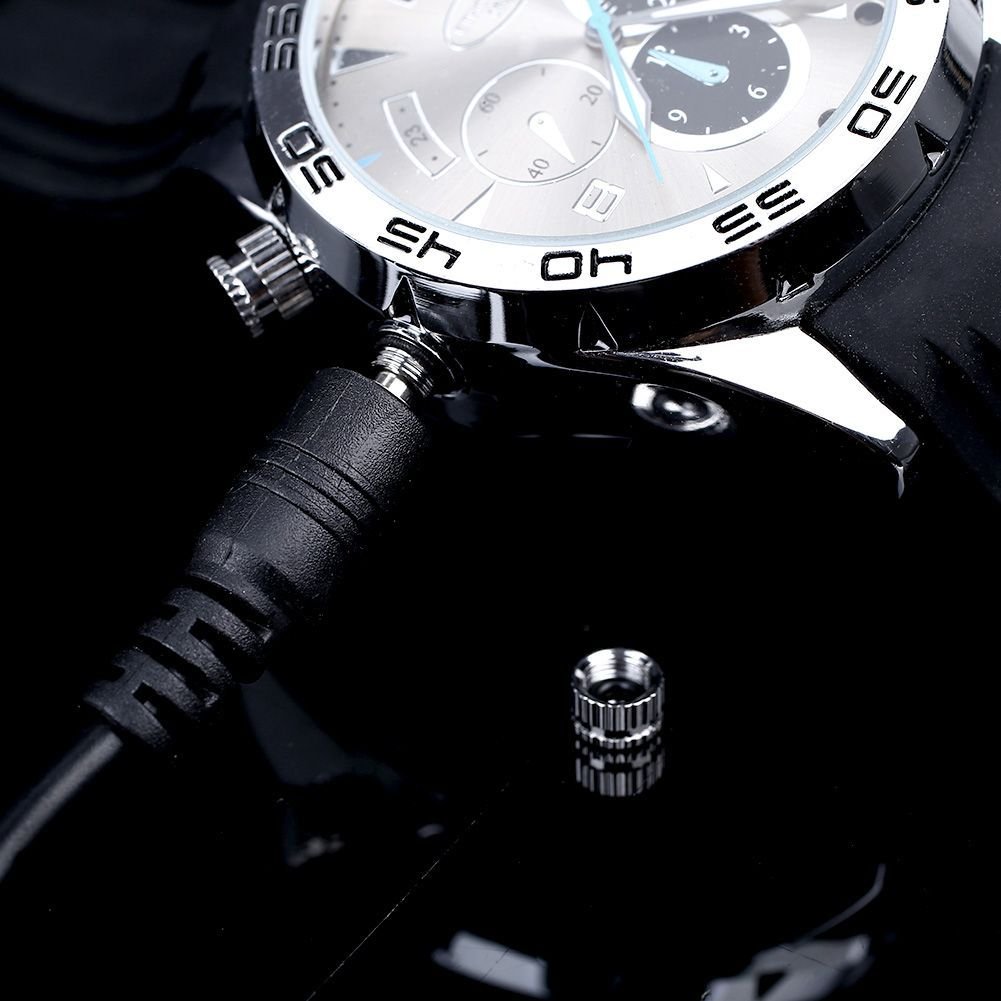 Montre Caméra Espion 32 Go - Enregistrement Full HD 1080p, Dictaphone, Photo - Modèle Biz VR32 - Discrète