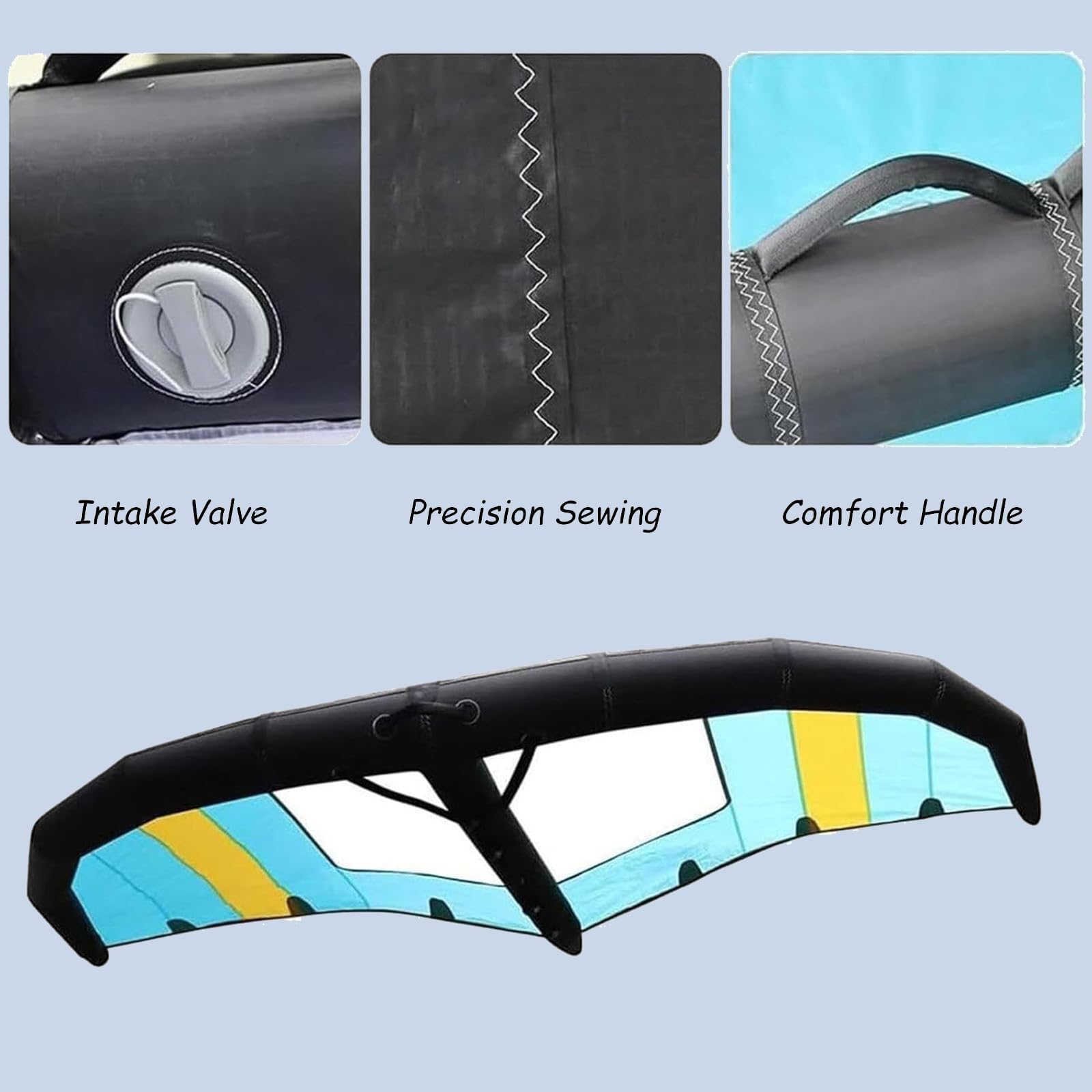 Wind Wingfoil Und Hydrofoil Board Mit Aufblasbarem Hydrofoil Board, Wind Wing Foil Und Aufblasbarem Windfoil Hydrofoil Für Outdoor Wassersport C