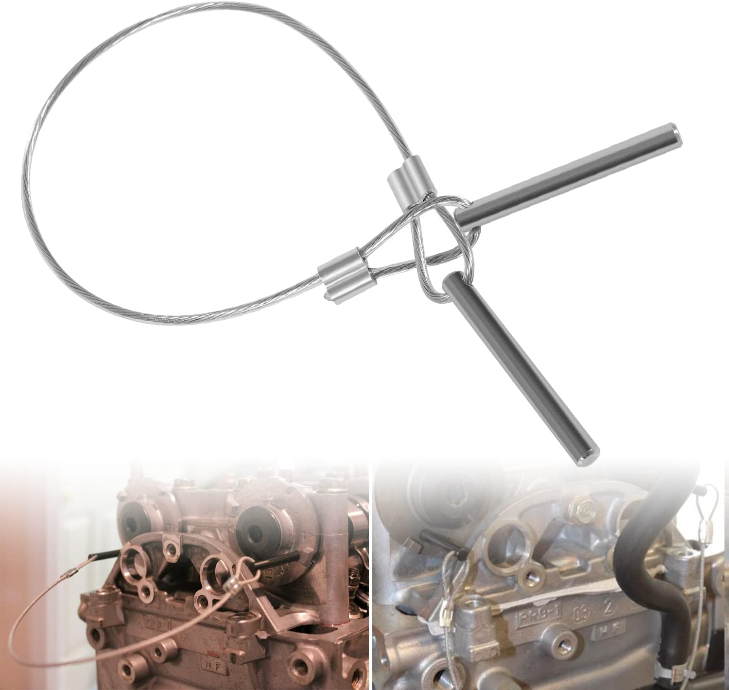 07AAB-RWCA120 Camshaft Alignment Tool Pin Tool Cam Lock Tool Fit for Honda K Series K20A K20A2 K20Z1 K20Z3 K24A K24A2