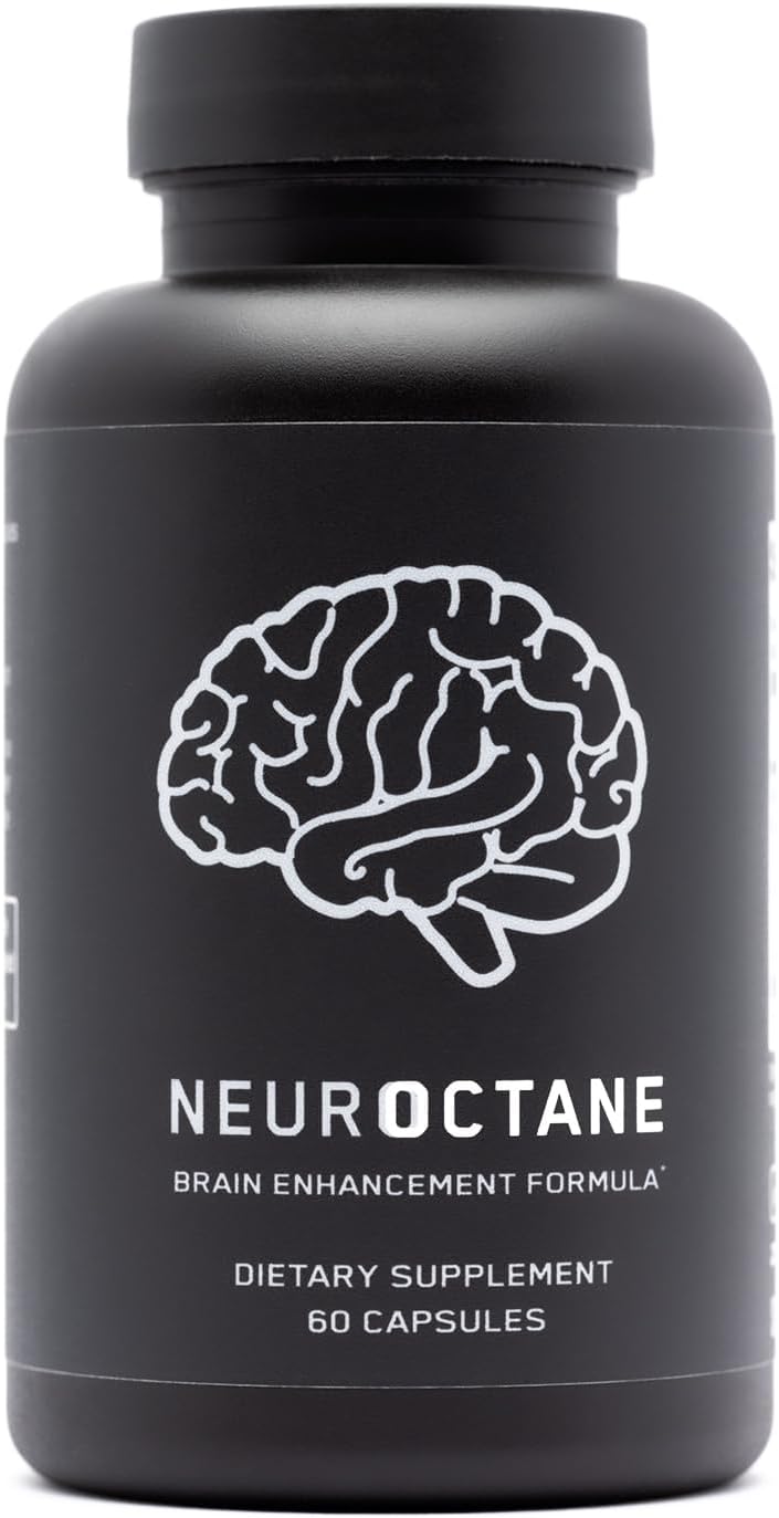 Sculpt Nation by V Shred Neuroctane Nootropic Brain Supplement for Concentration, Brain and Memory Support, Natural Energy and Focus Supplement - 60 Gluten-Free Capsules