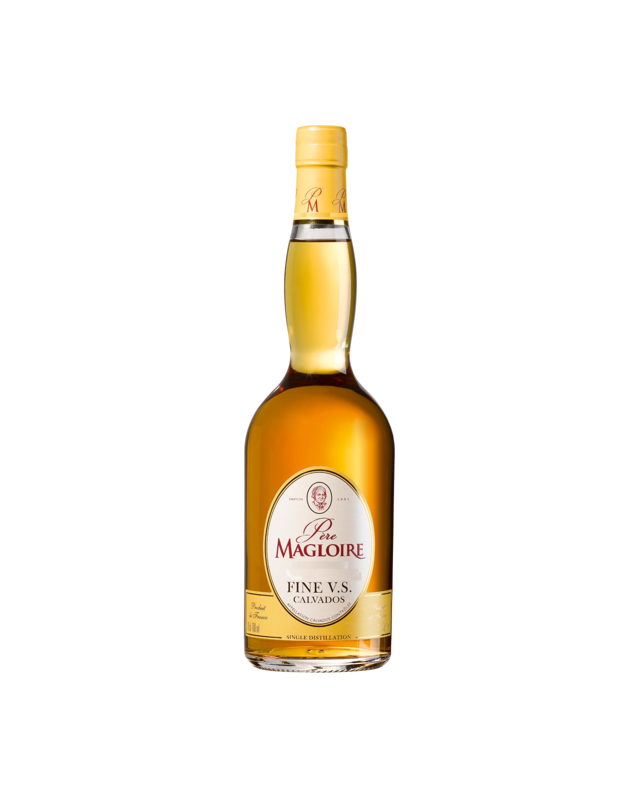 Père Magloire AOC Fine VS Calvados - , 40 Percent ABV - Premium Calvados Apple Brandy Normandy - Fresh and Fruity - Brandy Gifts for Men or Women (70cl)