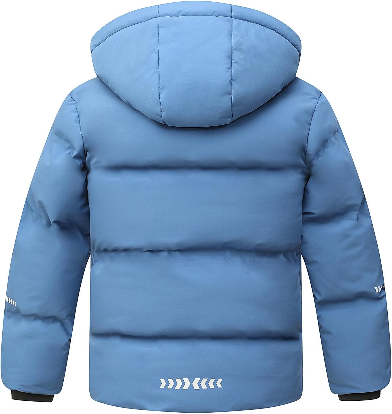 BYLESIN Kids Boy's Winter Coat Fleece Lined Waterproof Jacket Puffy Cotton Coat Thick Hooded Down Outdoor Coats - Image 2