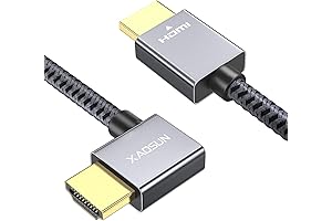 XAOSUN Right Angle HDMI 2.0 Cable