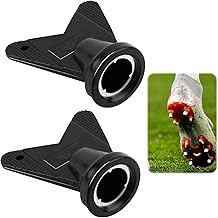 Sakerr Football Studs Spanner, 2Pcs Football Track Spikes Wrench Rugby Studs Spanner Dual Interface Football Stud Wrench Hexagonal Sports Shoe Spikes Replacement Tool for Football Rugby Studs