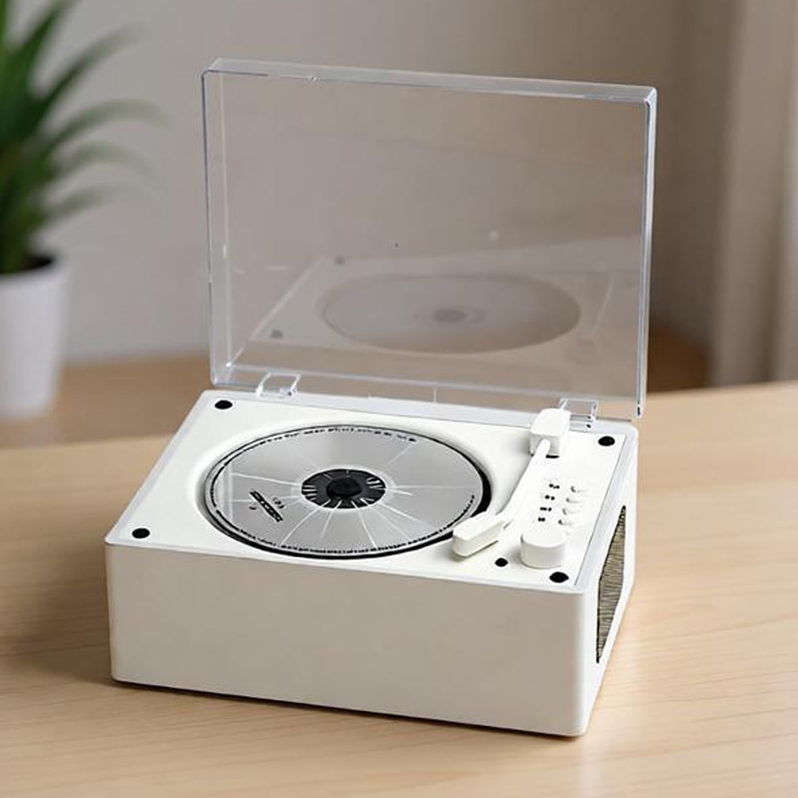 Lettore di Cassette Bluetooth CD Boombox Radio Portatile Retro Record, Musica Domestica con Altoparlanti Telecomando, Effetto sonoro Spaziale a 360°, Supporta unità Flash USB/Computer/Esterno