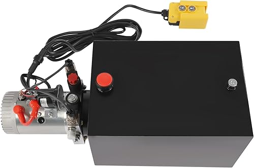 Miniatura 4 de Unidad de potencia hidráulica Bomba hidráulica de doble efecto de 20 cuartos de galón 3KW 12V DC Bomba hidráulica eléctrica Unidad de paquete de