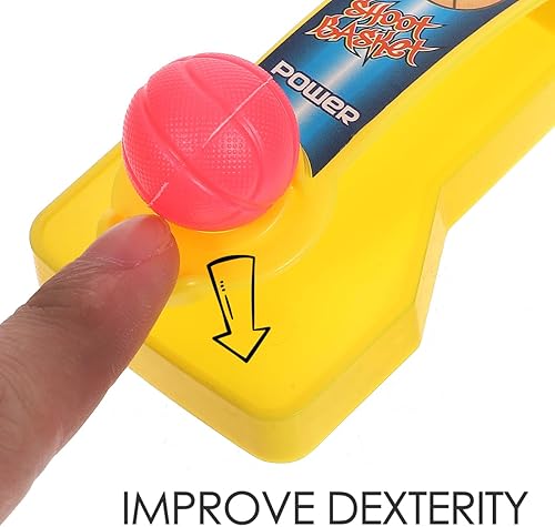 Miniatura 3 de jojofuny Juguete de aro de baloncesto de mesa Mini Finger Shooting Sport Game Table Top Fun Arcade Activity Toy para niños