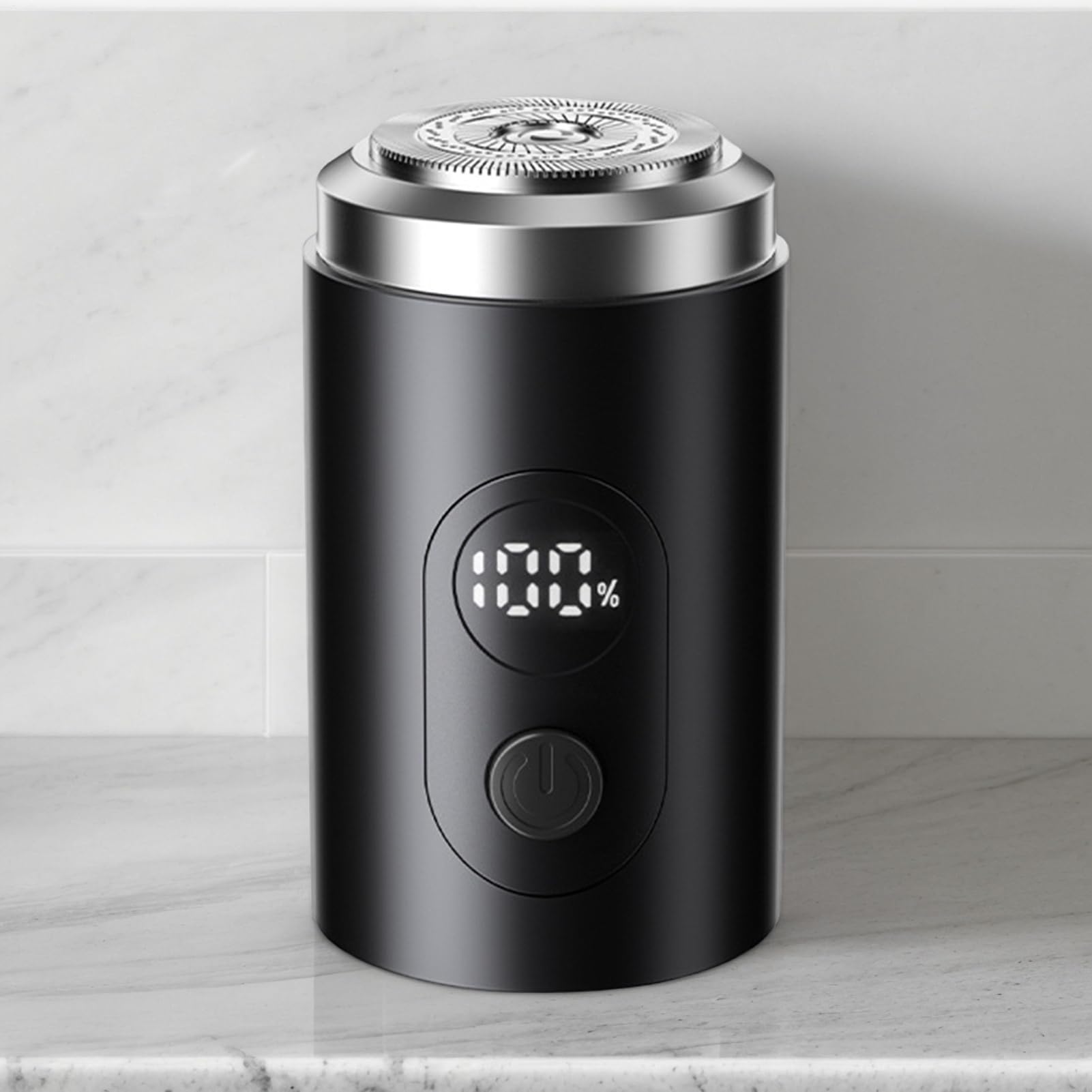 Rasoio elettrico uomo Display Digitale Bagnato Asciutto Impermeabile