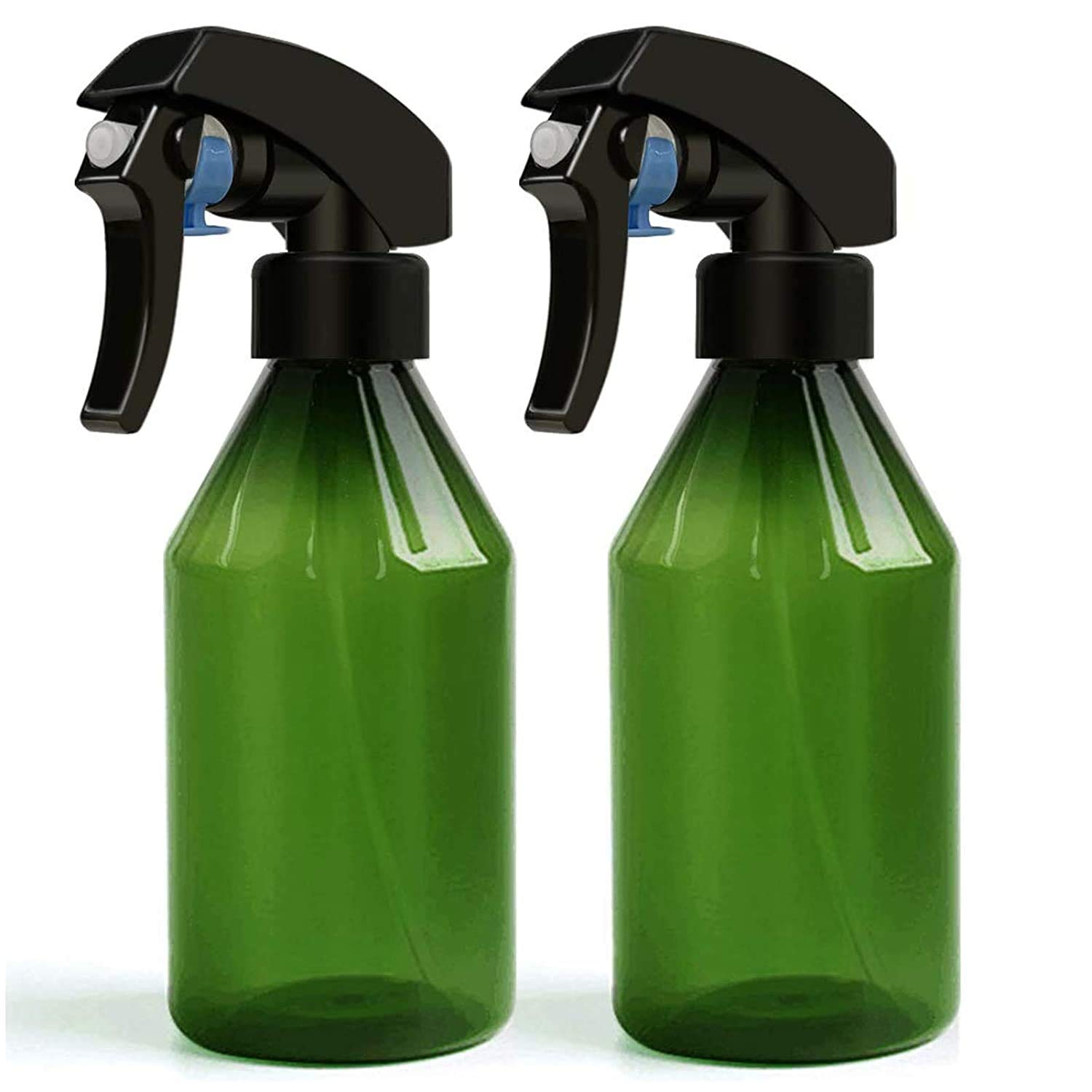 Plastic Spray Bottles 10oz 300ml Empty Plant Mister Water Bottles for Cleaning Solution Plant Spray Bottles Gardening Trigger Water Empty Sprayer Green 2pcs