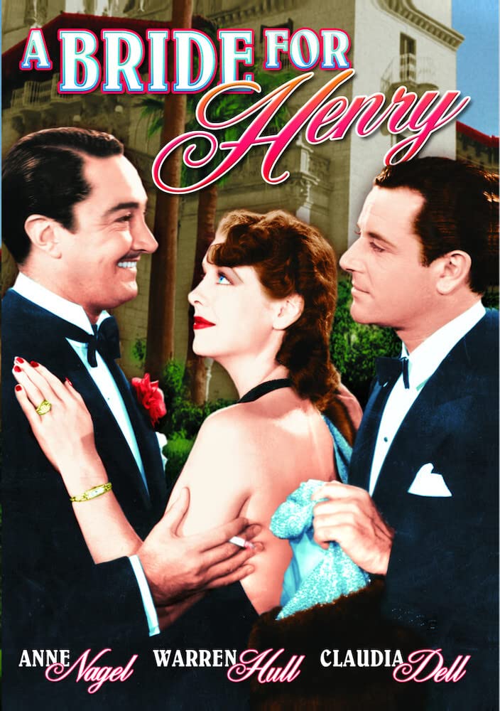 Bride for Henry 1937 DVD Región 1 película clásica estadounidense de comedia romántica