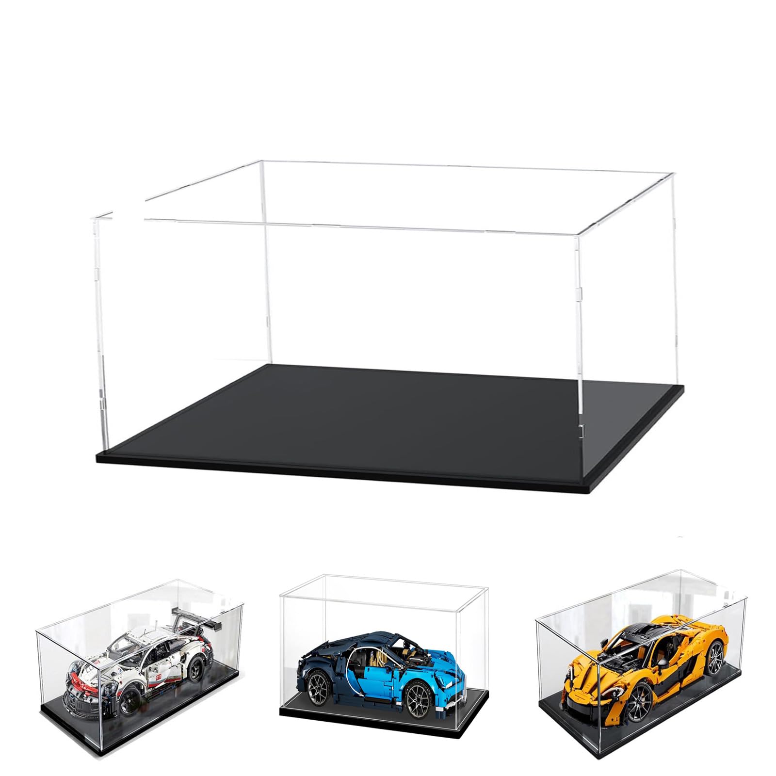 Boîtier acrylique anti-poussière pour Lego 42156 et objets de collection
