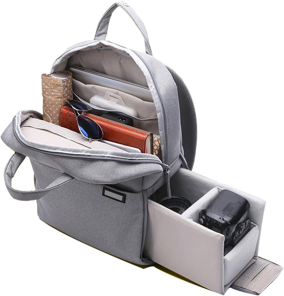 Multifunctional Tablet Laptop Camera Bag for DSLR/SLR Camera Lense Insert