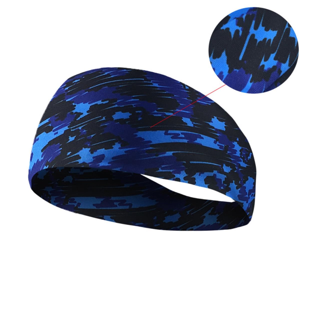 BESPORTBLE 3 Set Di Fasce Per Assorbire Il Sudore Unisex Elastiche Per Lo Sport Per Yoga Corsa Allenamento Palestra 3 Pezzi*3
