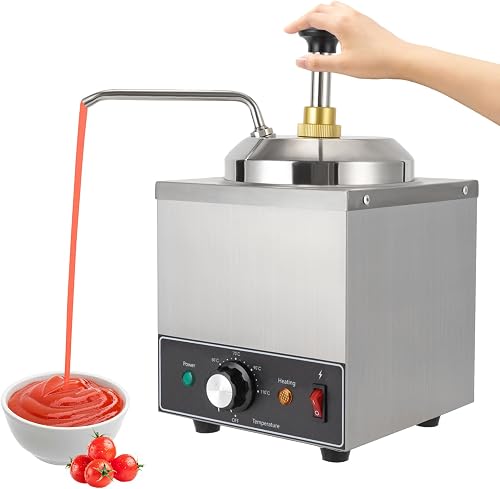 Riscaldatore Salsa Elettrico,650 W Dispenser di Salsa Ele…