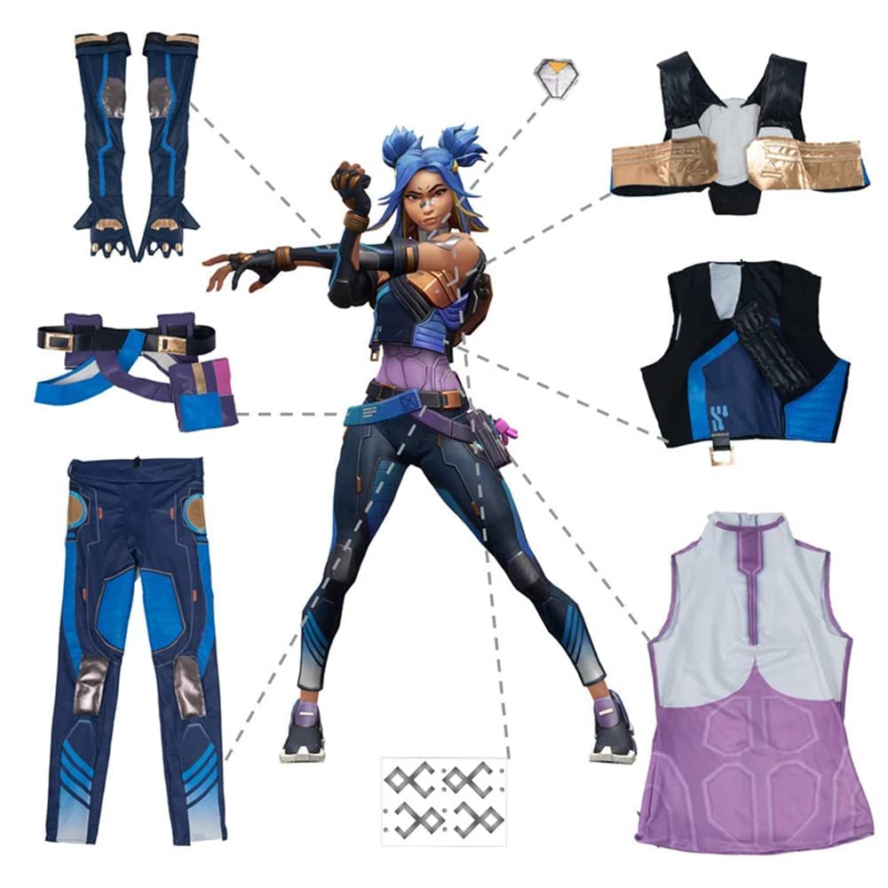 Amazon.co.jp: VALORANT ヴァロラント ネオン neon コスプレ衣装