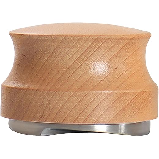 UJEAVETTE? Espresso Distribution Tool Adjustable Depth Hand Tamper Compatible with Coffee Machine 51mm