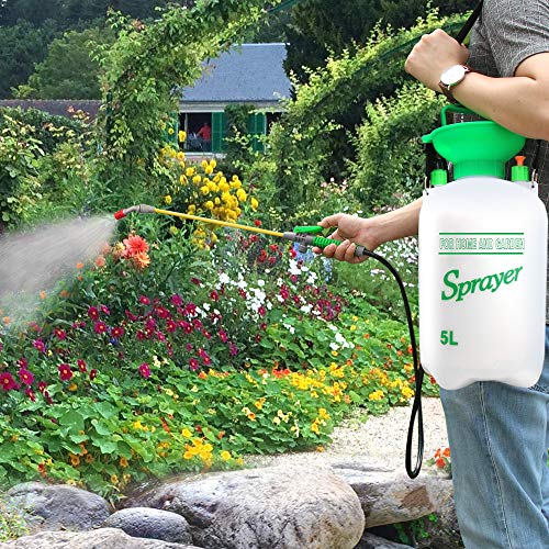 VOXON 5L Pump Action Pressure Sprayer With Pressure Release Valve