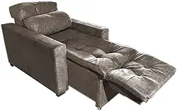 Poltrona do Papai Retrátil e Reclinável Madri Marrom