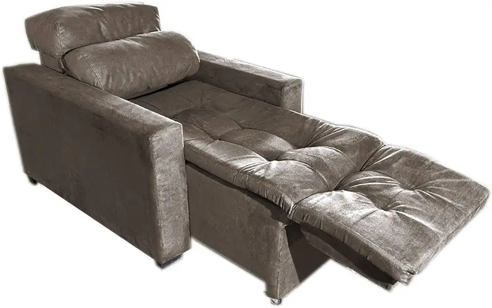 Poltrona do Papai Retrátil e Reclinável Madri Marrom