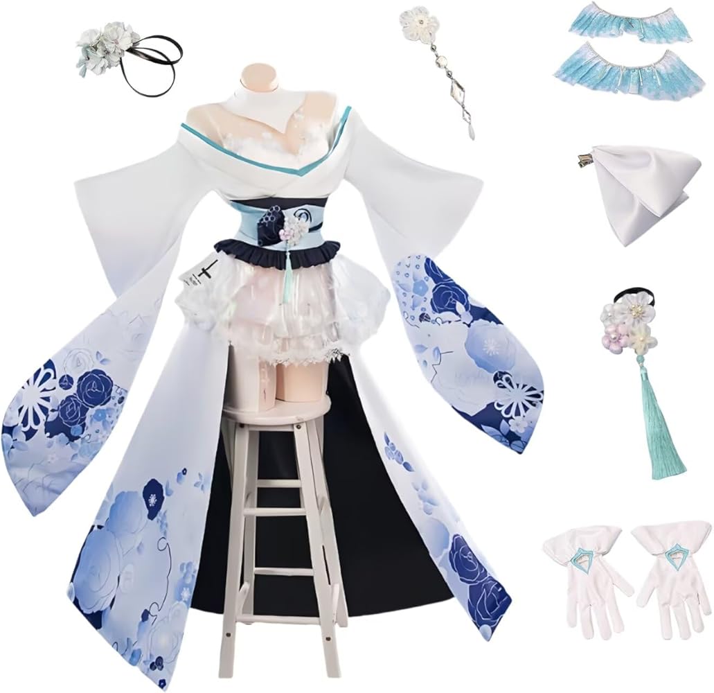 Amazon.co.jp: [DOKITOKI] シンデレラ コスプレ 衣装 着物 和服 勝利の