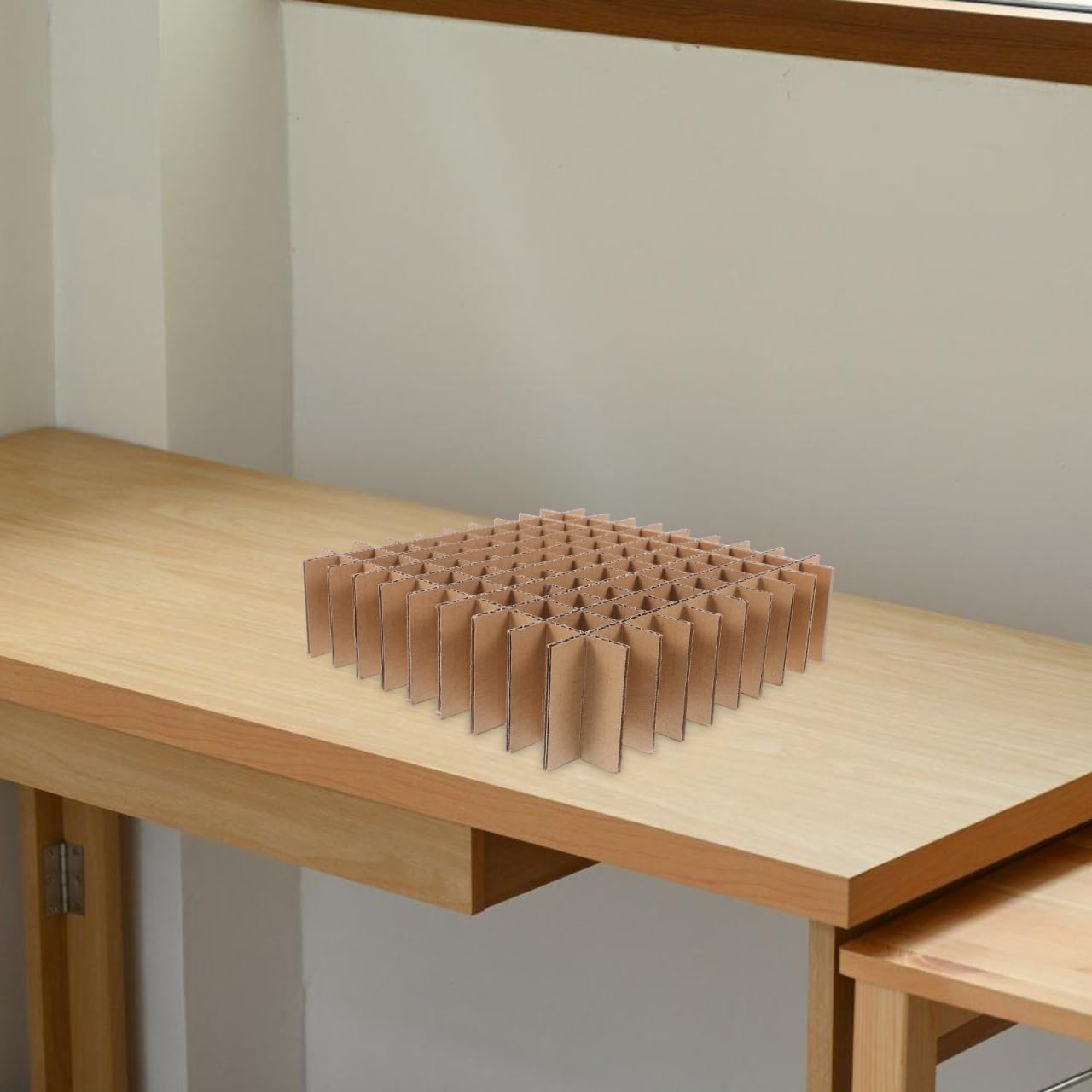 VICASKY 18pcs Cardboard Dividers Moving Boxes for Glassware Box Glass Dividers Corrugated Cardboard Inserts for Shipping