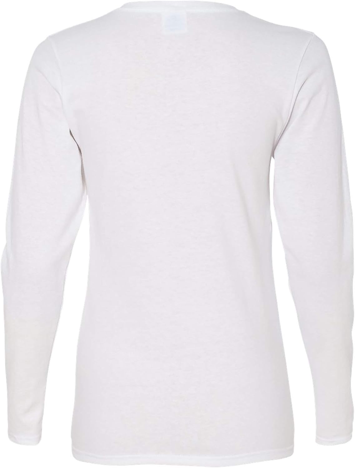 NCAA Distressed Circle Logo, Team Color Womens Long Sleeve