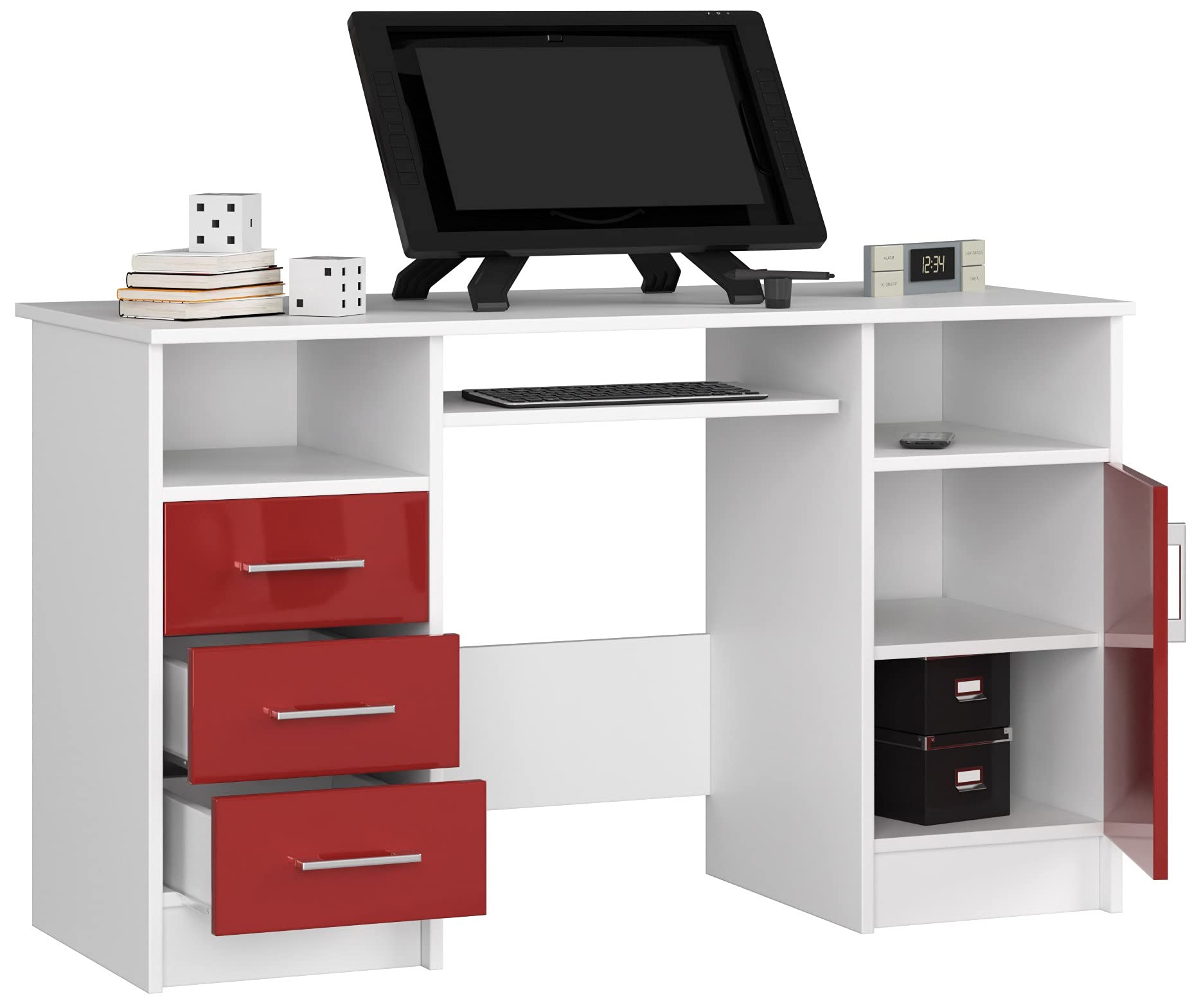 Bureau modulaire de style Art Déco en bois et bronze En vente sur